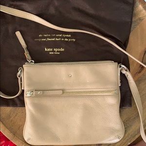 Kate Spade mauve crossbody purse